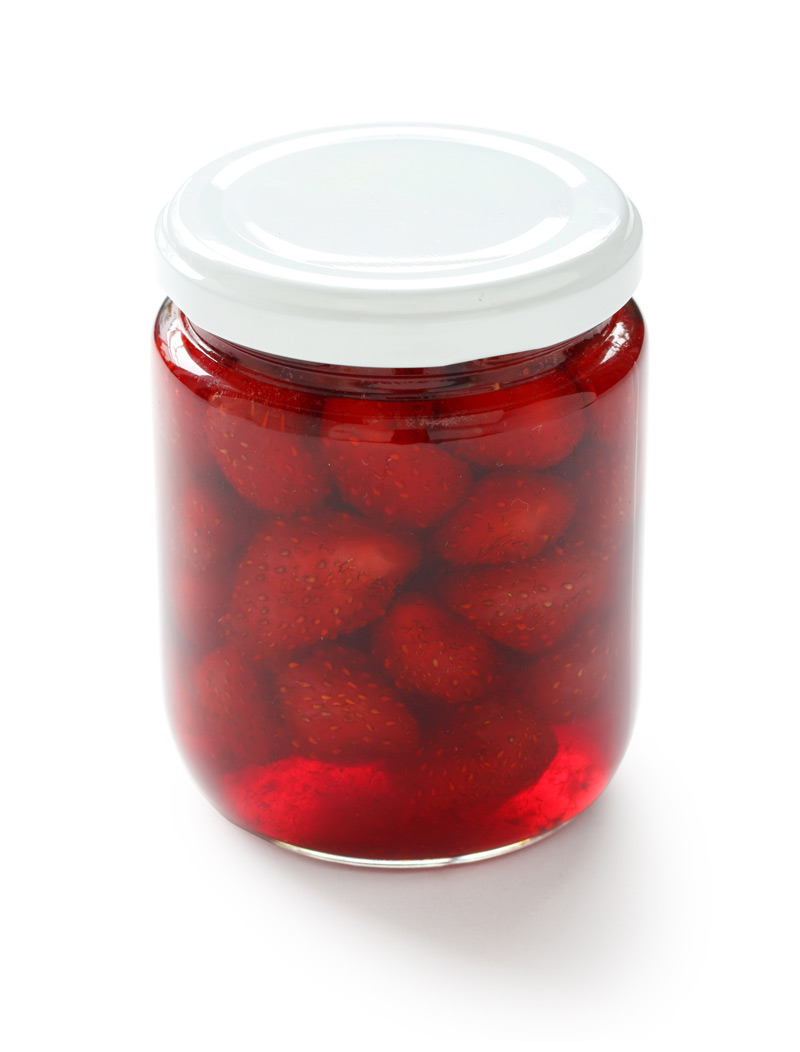 ﻿Strawberries in Syrup